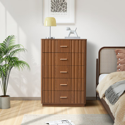 5 Drawer Dresser Chests Storage