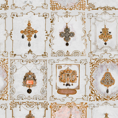 Renascimento Geometric Wallpaper Roll