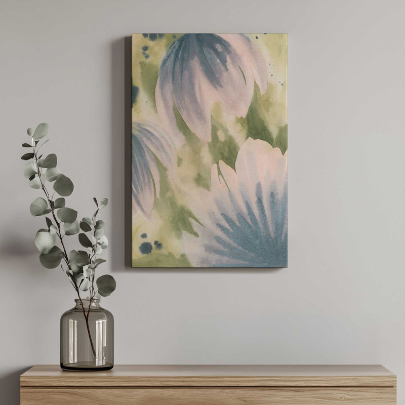 «Beneath the Wildflowers I» par Grace Popp, reproduction d'art sur toile, H 18 po x l 12 po, Brun