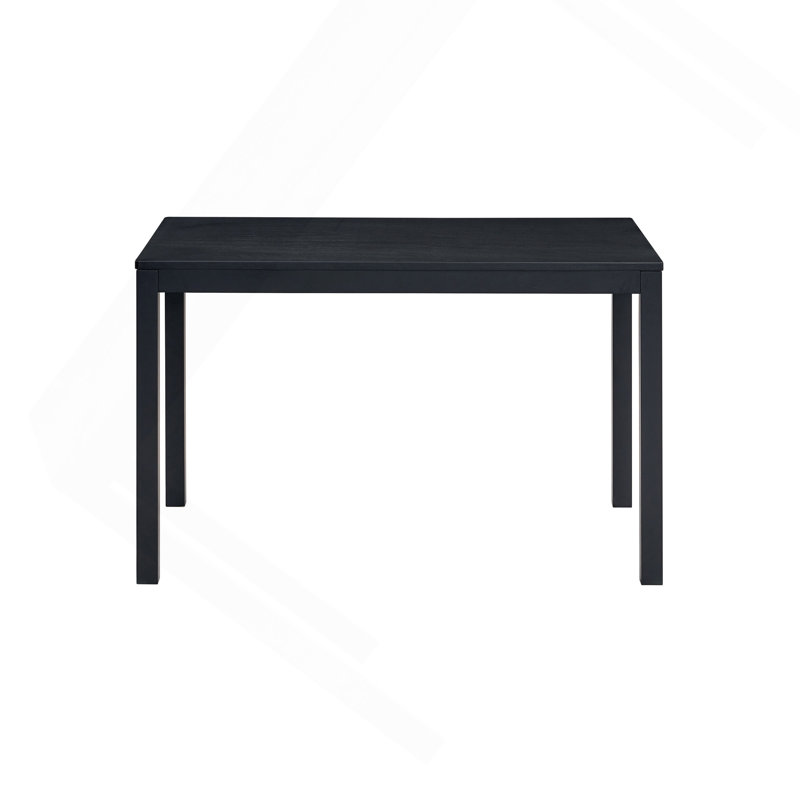 Black Finish Dining Table
