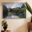 Vue de Vetheuil, 1880, reproduction d'art sur toile-419371230-419371218