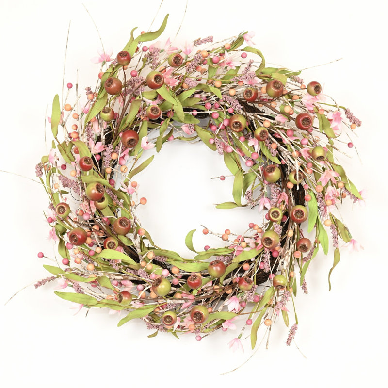 Couronne de 22 po pour la fête de la Saint-Valentin, Vert