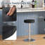 Miek Swivel Upholstered Adjustable Height Counter Stool with Metal Frame-1318574200