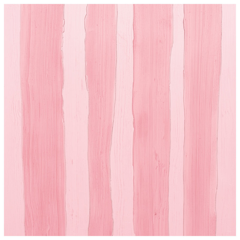 Rideaux à rayures verticales roses, voilages et voilages à rayures - 1 panneau, 50 po x 80 po - 1 panneau, Blocage