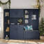 Armoire de vestibule multifonctionnelle 2-en-1 avec rangement et 4 crochets-1450152126