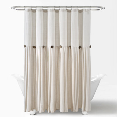Ruya Polyester Blend Shower Curtain