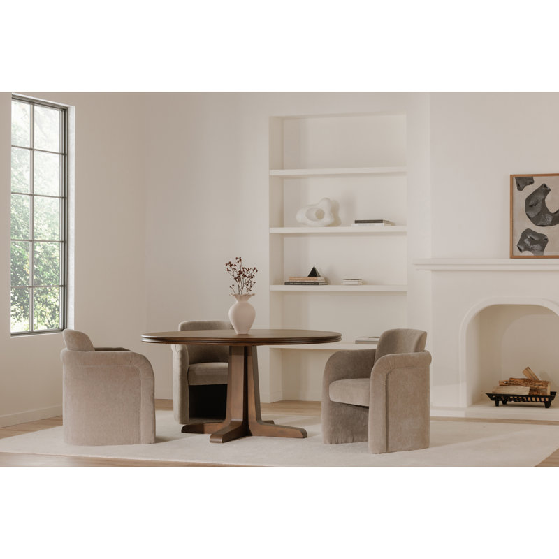 Ikenna Dining Table, Walnut