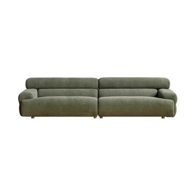 Retro simple fabric sofa
