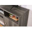Fireplace TV Stand Console With Heater, LED Light, Cabinets, Shelves-1008046598