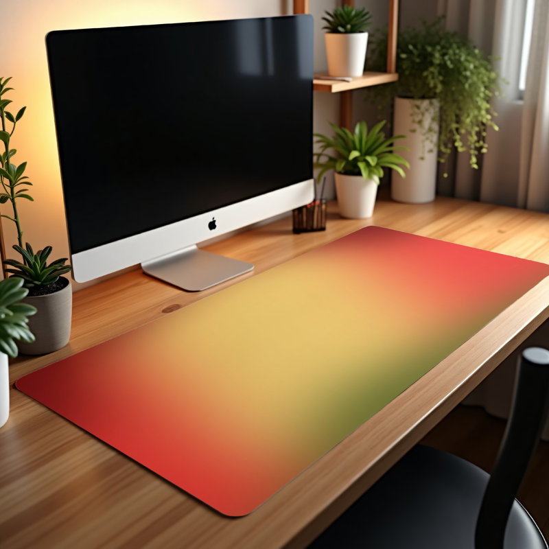 Polyester Desk Pad, 23.6x13.8