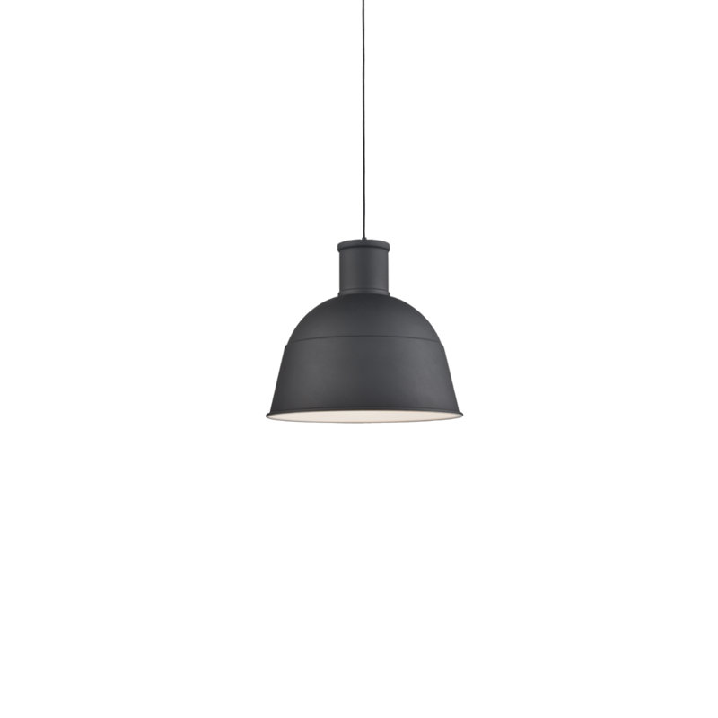 Irving 1 - Light Single Pendant, Black, 12" H x 13" W x 13" D