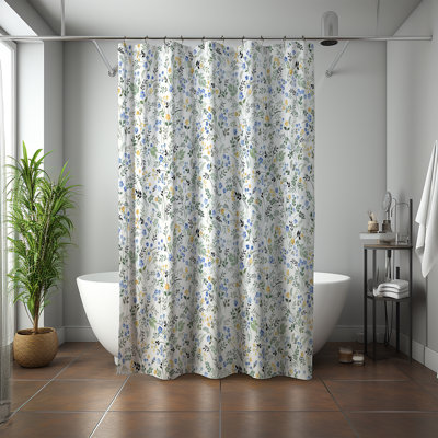 Kelya Floral Shower Curtain