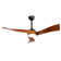 52" 3 - Blade LED Standard Ceiling Fan with Remote Control and Light Kit Included