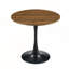 Table de salle à manger ronde, table tulipe ronde de 31,5 pouces avec plateau de table épaissi et piédestal en métal pour les petits espaces-658356489-658356497
