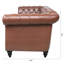 Canapé Chesterfield à accoudoirs roulés 3 places 84,65 po-1722203133