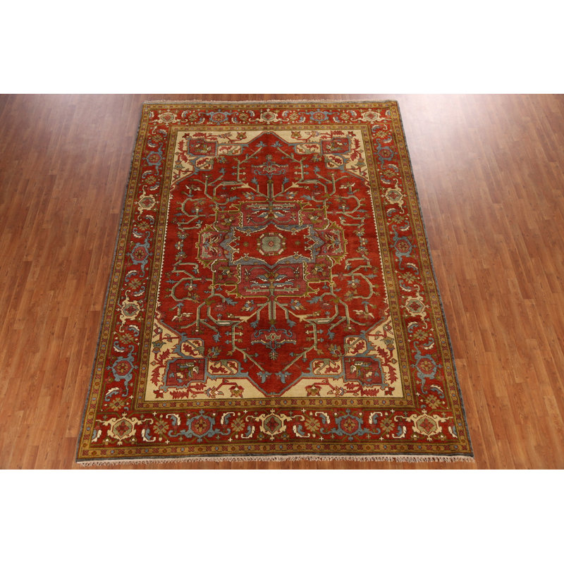 Tapis indien en laine Medallion