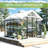 Polycarbonate Greenhouse Double Swing Doors 2 Vents 5.2FT Added Wall Height-98816411