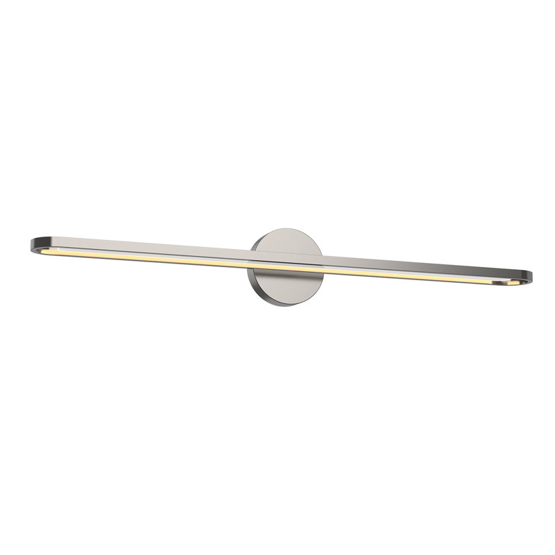 Marlon 1 - Light LED Bath Bar, Brushed Nickel