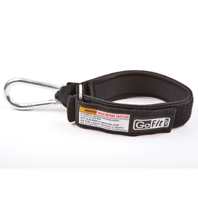 Gofit® Ankle Strap With Carabiner For Tubes And Resistance Bands