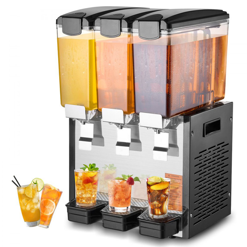 Distributeur de boissons commerciales 10L x 3 réservoirs