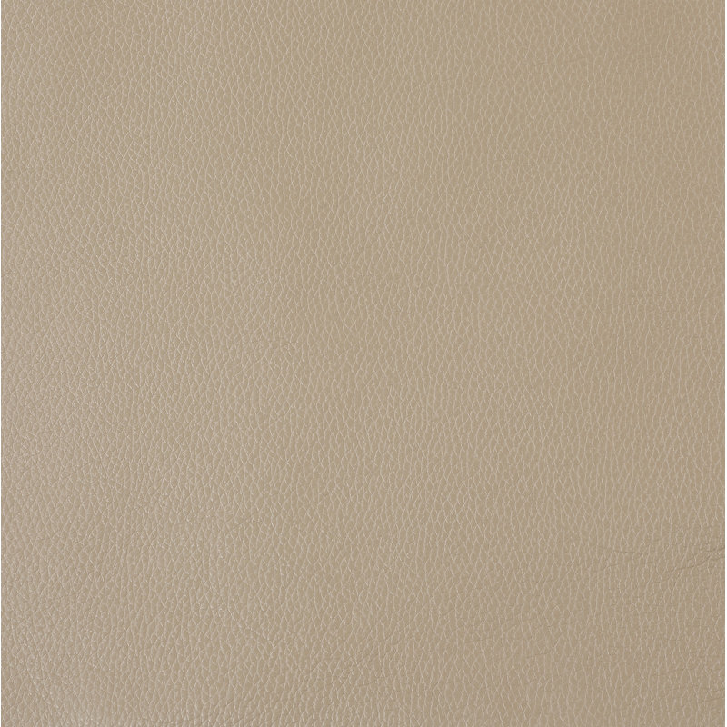 Causeuse en cuir italien à grain supérieur, Beige