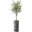 Arbre artificiel dans un pot de fleurs moderne, décoration d'arbre en soie d'olivier artificiel (pot et arbre)-1513508167-1530908052