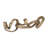 Modern Abstract Metal Swirly Table Object Sculpture for Home Decor - Artistic Decorative Statue Figurine for Living Room, or Center Table Decorations-2132798347-2088048840