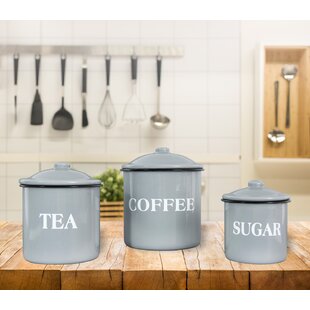 Glass 6 Piece Kitchen Canister Set Gracie Oaks