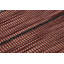 Rug & Kilim’S Accent Kilim, Square Rug With Textural Red, Black & Beige Stripes