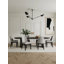 Chaise parsons rembourrée en cuir de hêtre Gansevoort-86778064