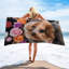 Serviette de plage en microfibre à séchage rapide Yorkie, 36 x 72 po