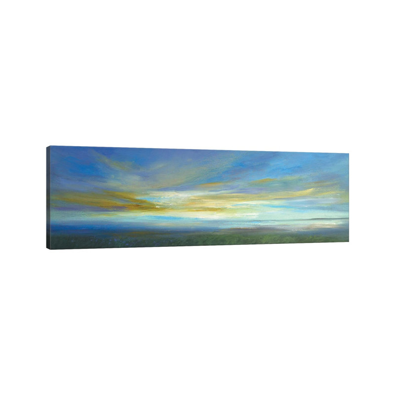 Kiss Of Light II by Sheila Finch - Wrapped Canvas Panoramic Painting, 40.64cm H x 121.92cm W x 1.91cm D