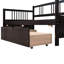 Lit de jour avec deux compartiments de rangement fonctionnels en bois massif pour un repos confortable-969941658