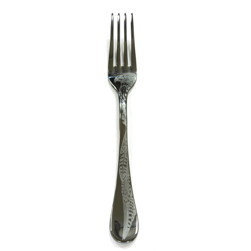 Caccia Table Fork - 48 Pieces, Oro-nero