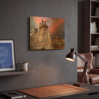«Blue Canyon Dusk» par Mike Jones, art mural en métal, 16 po x 12 po