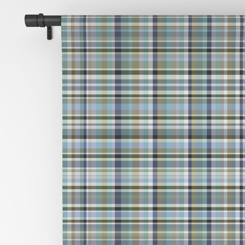 Bryli Blackout Curtain Pair, 50" W x 63" L
