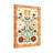 Plants &Flowers Floral Pattern With Orange And Brown Accents-1862001073