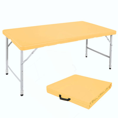 Table pliante portative 4 pi 4 po poids pliable intérieur et extérieur 135 kg