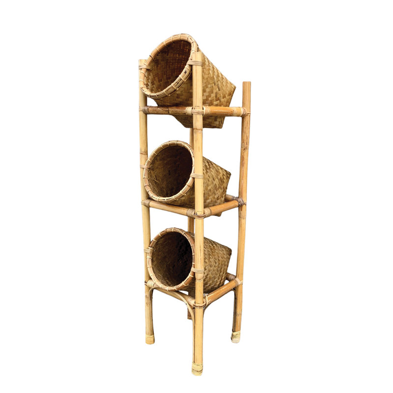 Panier de fruits en rotin, H 35 po