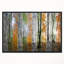 « wood panorama changing seasons », reproduction de photo sur toile encadrée-26695775
