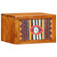35cm W Solid + Manufactured Wood Bedside Table