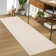 Machine Washable Rug with Rubber Backing for Living Room Modern Non-Slip Dining Room Rug Easy-Cleaning Solid Floor Carpet for Bedroom Hallway Kitchen Office Playroom