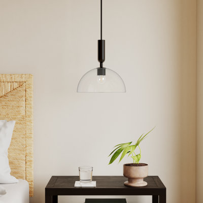 Casoria Single Light Glass Pendant