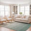 Tapis naturel / vert Dequavius-276077233