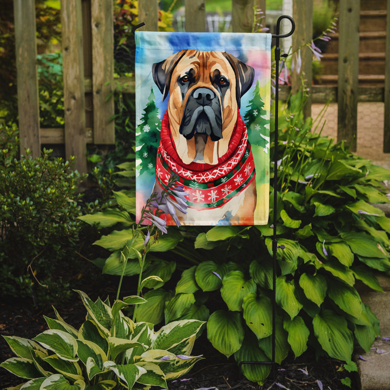 Double Sided Polyester Christmas, 15.5'' H x 11.25'' W