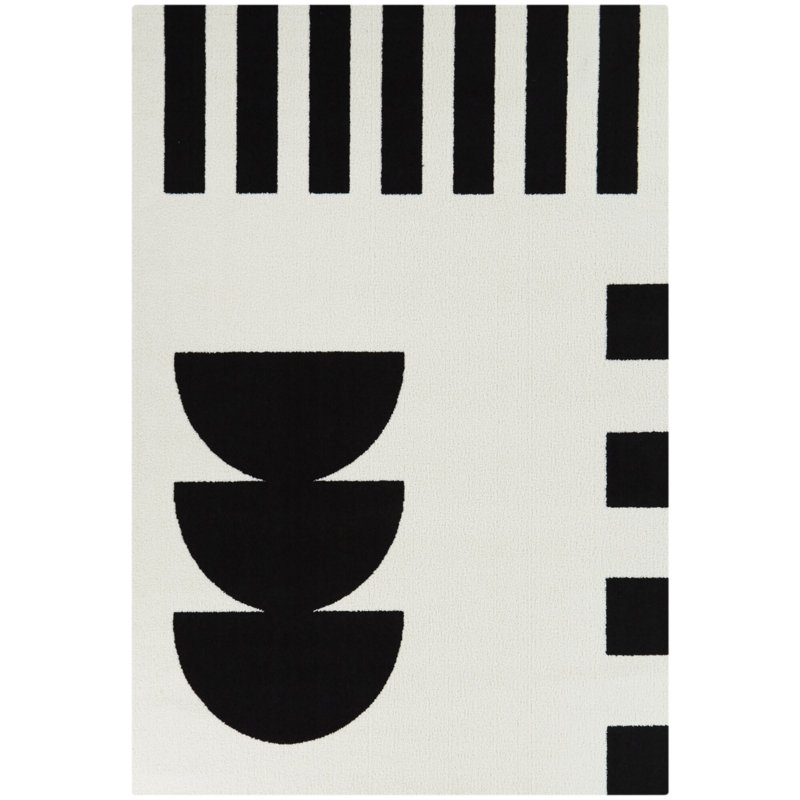 Tapis blanc Bassano, Rectangle 5 pi 3 po x 7 pi