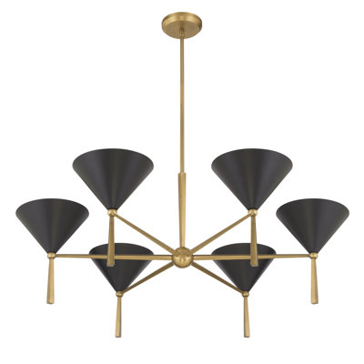 Cortan 36" 6-Light Chandelier