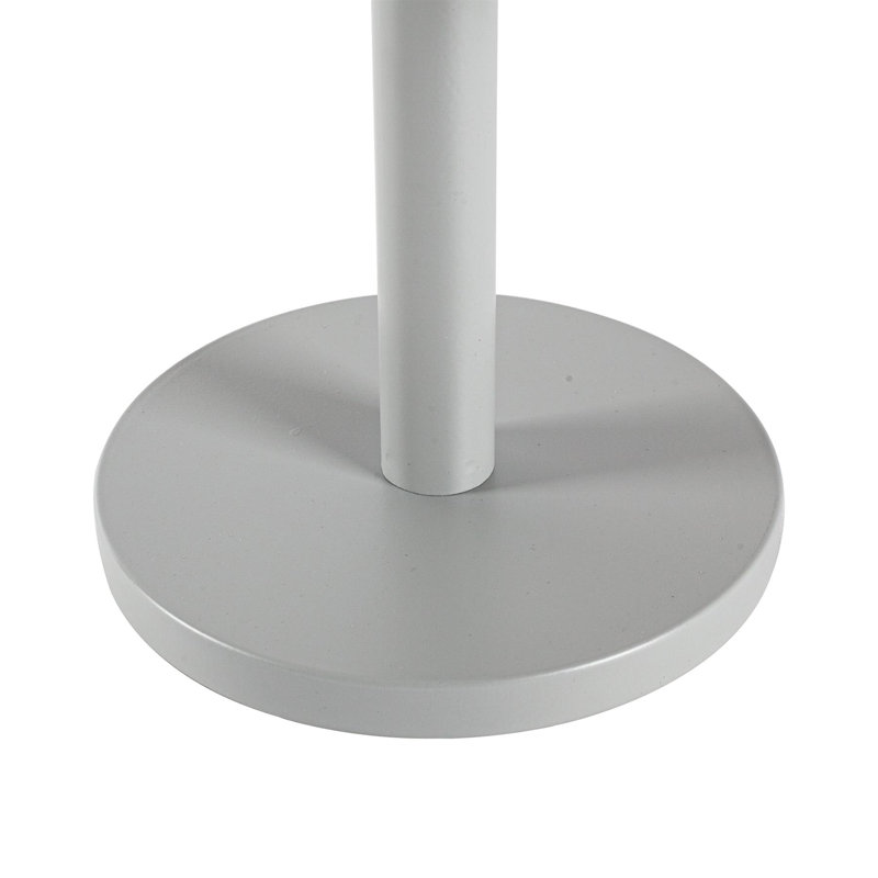 Harbour Housewares - Metal Kitchen Roll Holder, Grey