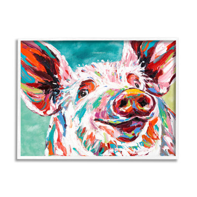 «Brightly Painted Pig», impression