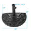 20.5 Lb. Resin Free Standing Umbrella Base